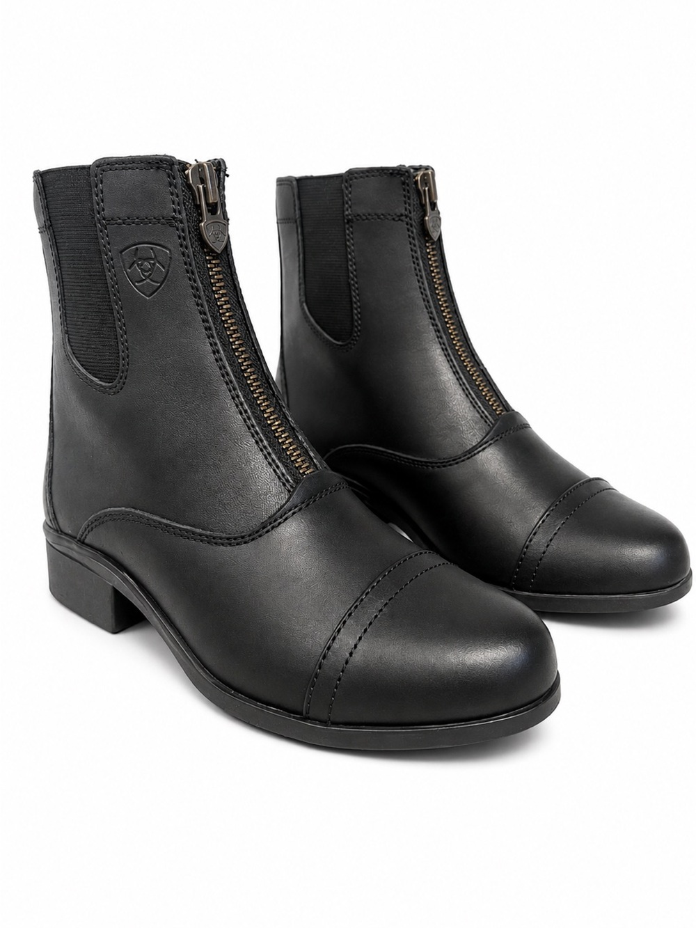 NIB ARIAT WOMEN'S SCOUT PADDOCK ENGLISH RIDING ZIP BOOTS ROUND TOE leather 6.5B